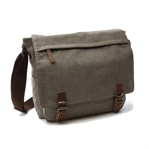 Multi-Pocket Messenger Bag