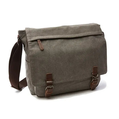 Multi-Pocket Messenger Bag