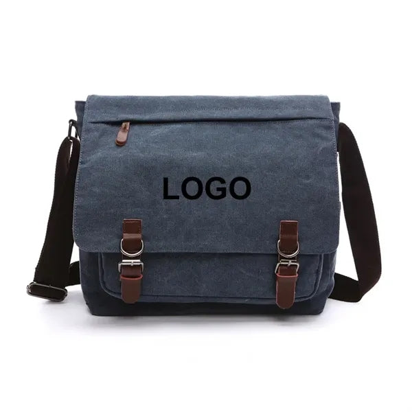 Multi-Pocket Messenger Bag