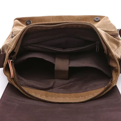 Multi-Pocket Messenger Bag