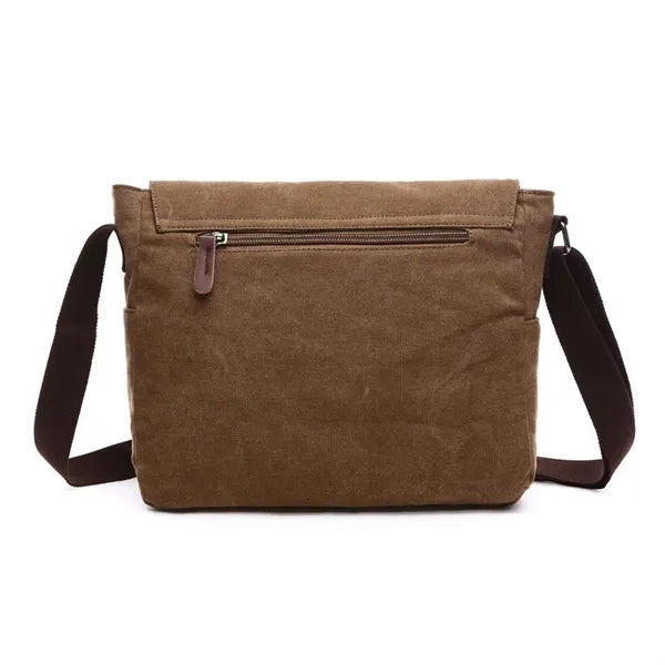 Multi-Pocket Messenger Bag
