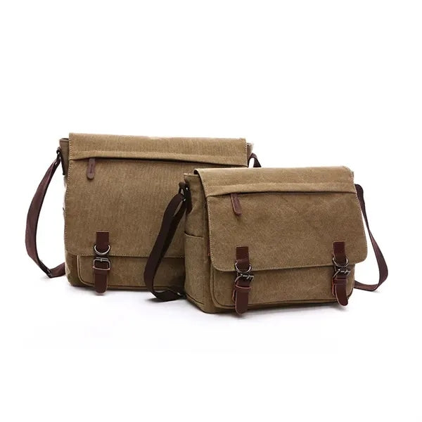 Multi-Pocket Messenger Bag