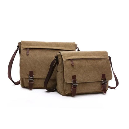 Multi-Pocket Messenger Bag