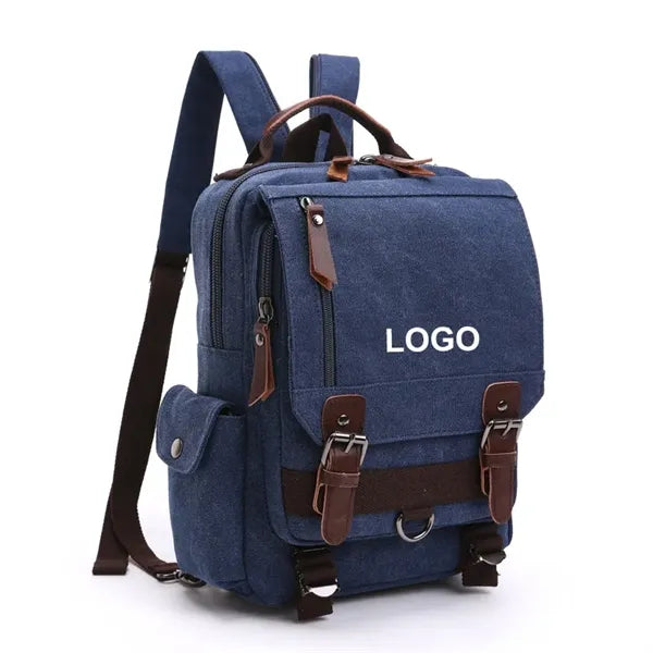 2-IN-1 Canvas Backpack