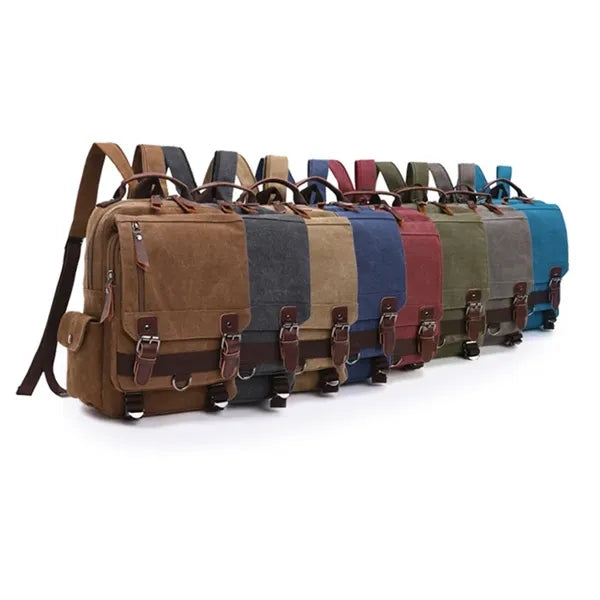 2-IN-1 Canvas Backpack