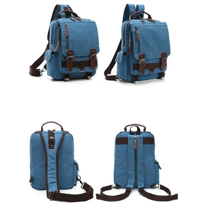 2-IN-1 Canvas Backpack