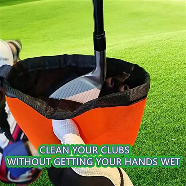 Golf Club Ball Cleaning Bag