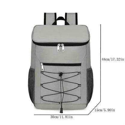 Insulated Camping Lunch Backpack Cooler Bag
