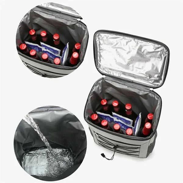 Insulated Camping Lunch Backpack Cooler Bag