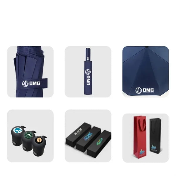 Golf Straight Automatic Long Handle Umbrella