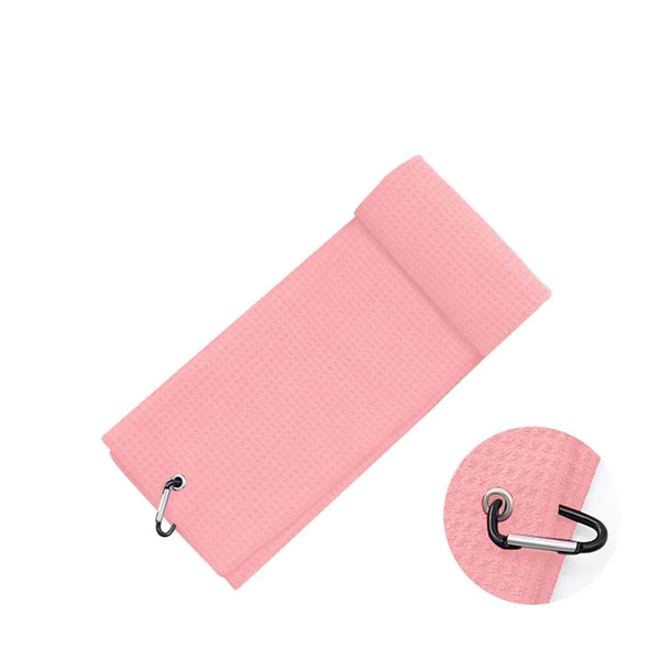 Golf Towels With Carabiner Clip