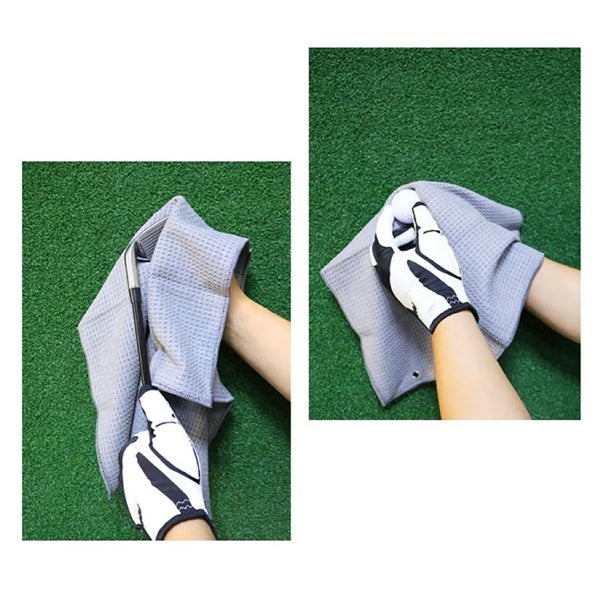 Golf Towels With Carabiner Clip