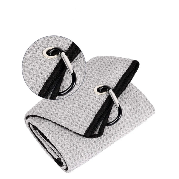 Golf Towels With Carabiner Clip