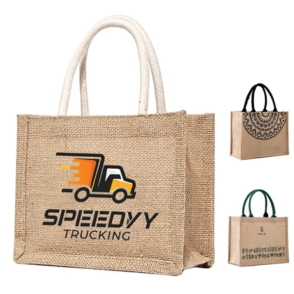 Jute Tote Bag