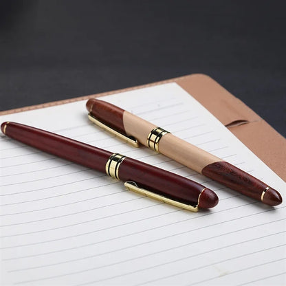 Handmade Wooden Ballpoint Pen Gift Set