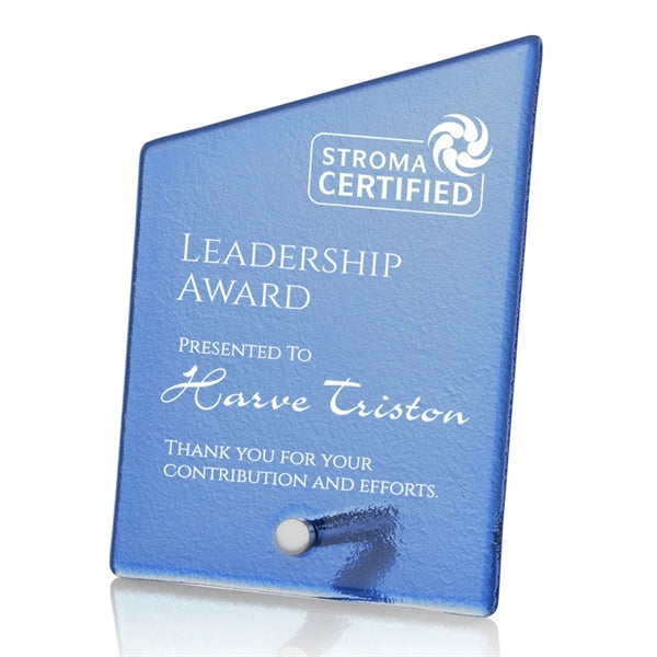 Atchison Blue Slant Award - Silver