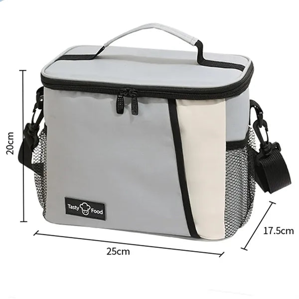 Portable Insulated Cooler Lunch Picnic Travel Bag