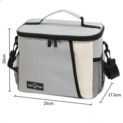 Portable Insulated Cooler Lunch Picnic Travel Bag