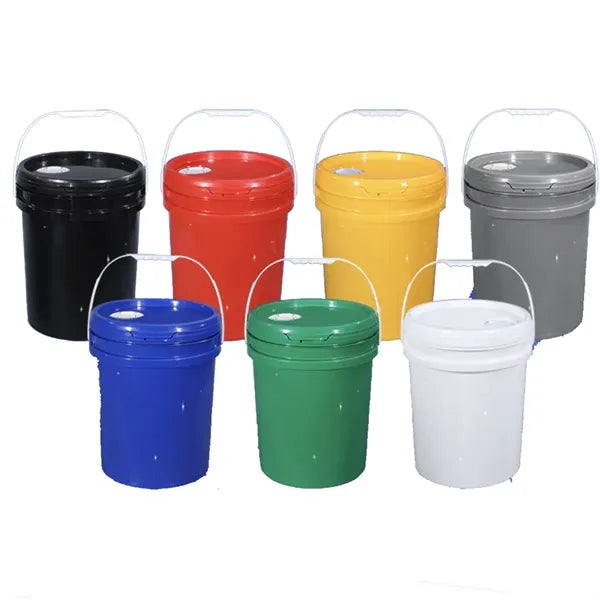5 Gallon Plastic Bucket With Handle and Lid