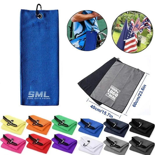 16 x 24 Inch Microfiber Trifold Golf Towel