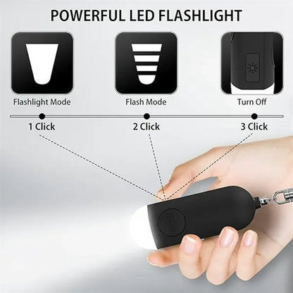 130DB Personal Safety Alarm for Women Children Elderly