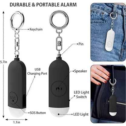 130DB Personal Safety Alarm for Women Children Elderly