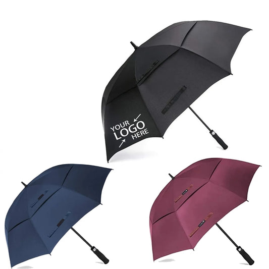 Large Double Canopy Windproof Automatic Umbrellas