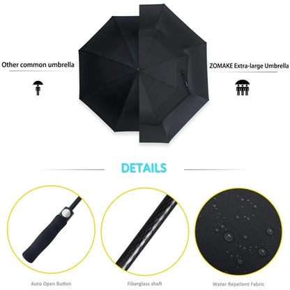 Large Double Canopy Windproof Automatic Umbrellas