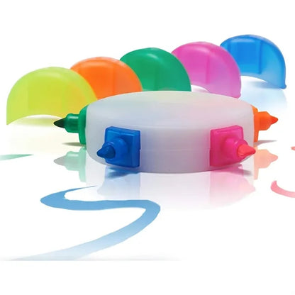 Flower Shape Multi-Color Highlighters