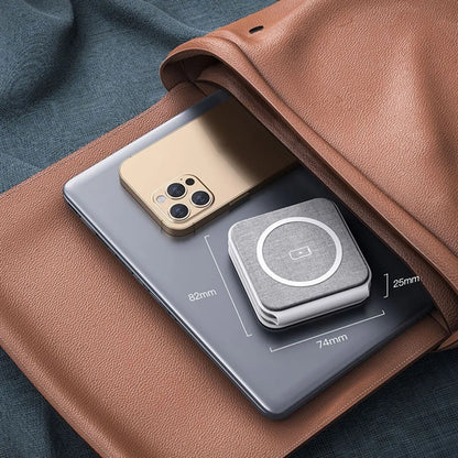 3 in 1 Fabric Wireless iPhone Charging Station