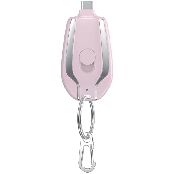 1500 mAh Power Bank With Keychain