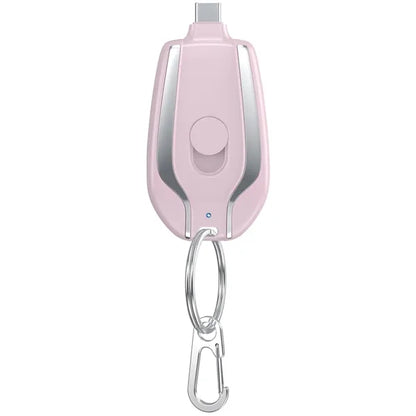 1500 mAh Power Bank With Keychain