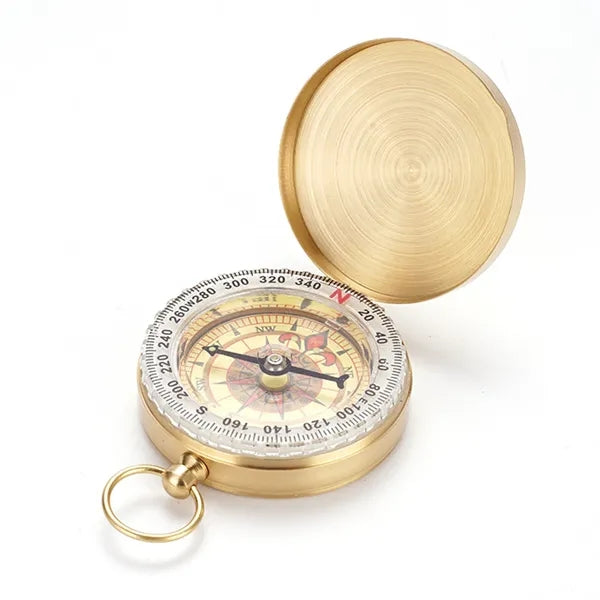 Flip Cover Luminous Compass