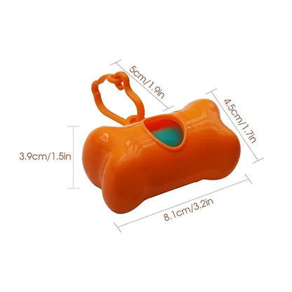 Bone Shaped Dog Poop Holder Waste Dispenser