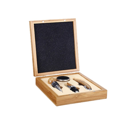 Bamboo Box Wine Tools Set of 4