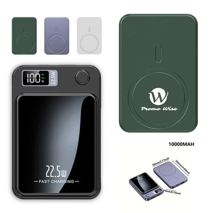 5000/10000mAh Fast Charging Magnetic Wireless Power Bank
