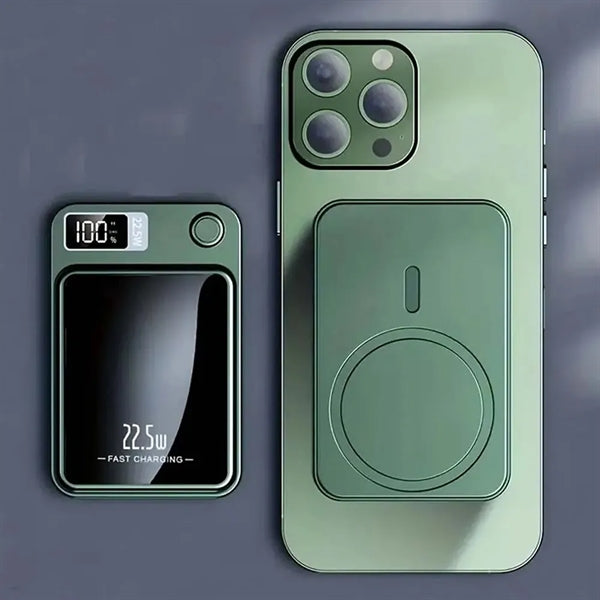 5000/10000mAh Fast Charging Magnetic Wireless Power Bank