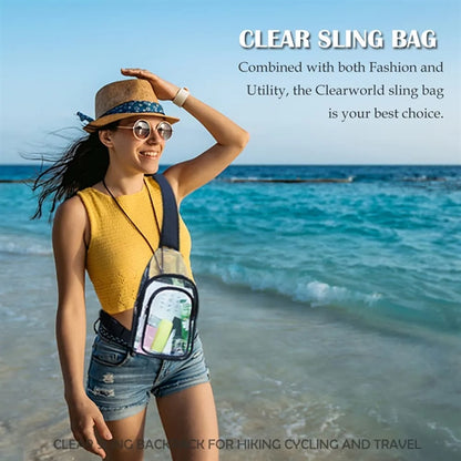 Clear Sling Bag Stadium Approved