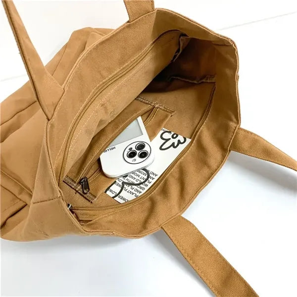 Multi Pocket Retro Crossbody Bag