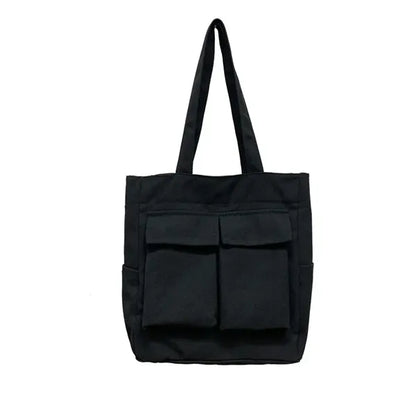 Multi Pocket Retro Crossbody Bag
