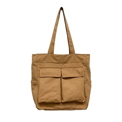 Multi Pocket Retro Crossbody Bag