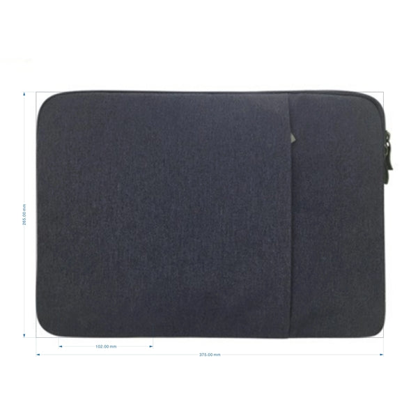 Universal Jacquard Laptop Sleeve with Front Pocket