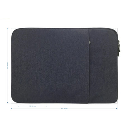 Universal Jacquard Laptop Sleeve with Front Pocket