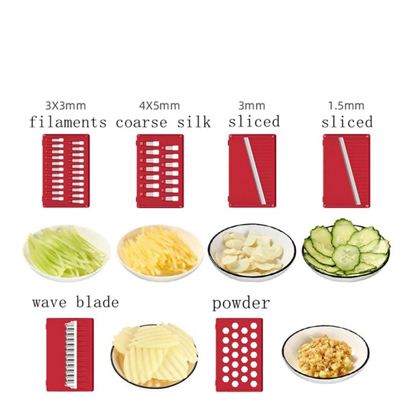Manual Vegetables Slicer Cheese Grater Shredder Cutter