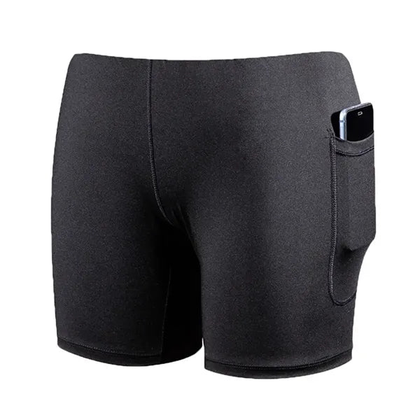 2 in1 Man Swim Trunks Quick-Dry Beach Shorts with Pockets