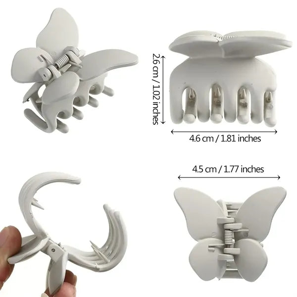 Butterfly Hair Claw Clips