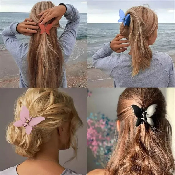 Butterfly Hair Claw Clips