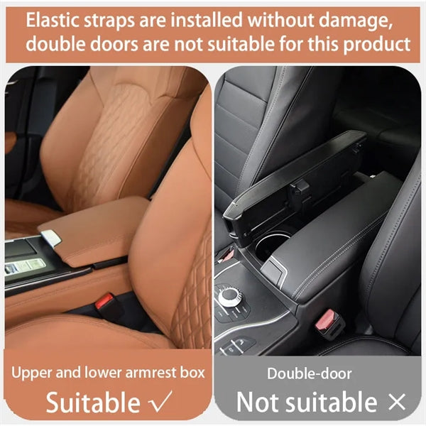 Car Armrest Storage Box