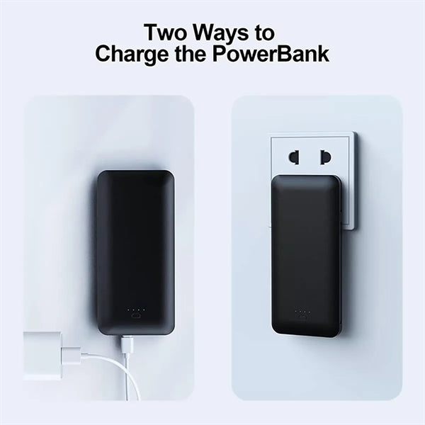 10000mAh Portable Charger Power Bank with Built-in Cables