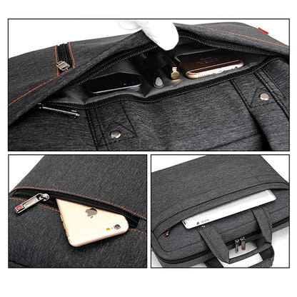 15.6" Business Briefcase Protective Laptop Work Shoulder Bag